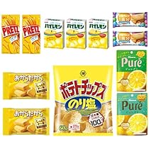 Amazon.co.jp: 黄色パッケージお菓子詰め合わせ(6種、12コ)KHYY おかし